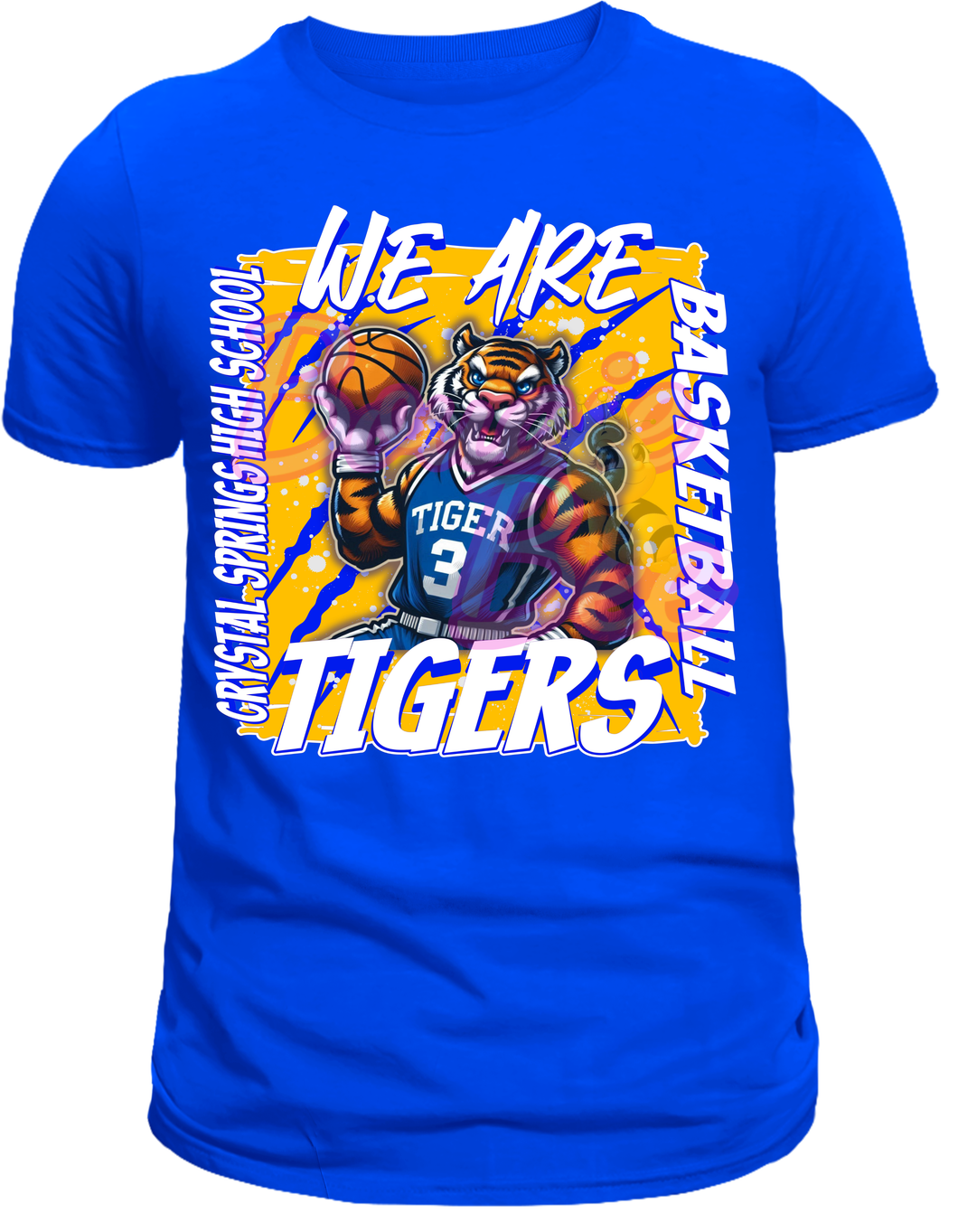 Tigers Basketball (Digital File)